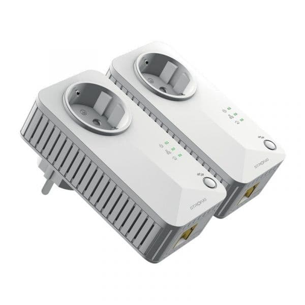 Strong Kit de 2 Adaptadores Powerline 600 Mbit/s