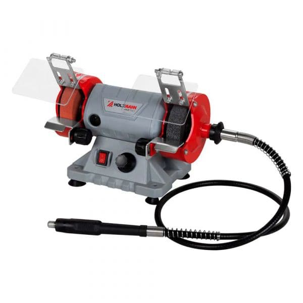 Holzmann Maschinen Lixadeira de Bancada DSM75SET_230V 120W com Eixo Flexível