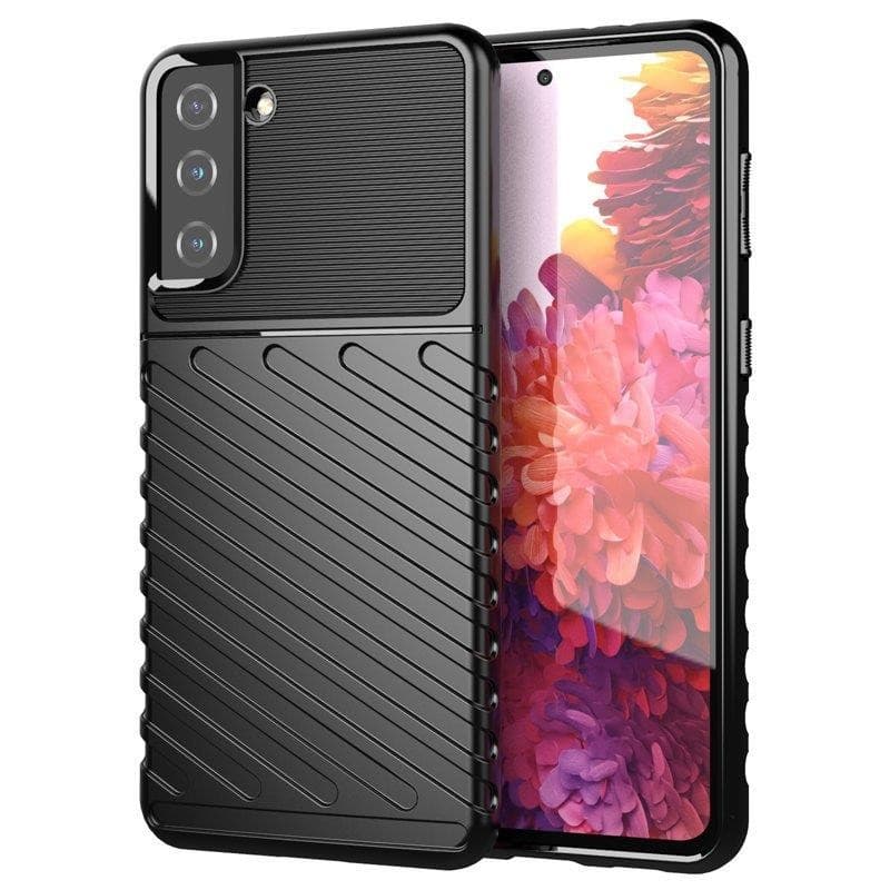 Capa Silicone Thunder Samsung Galaxy S22 Preto