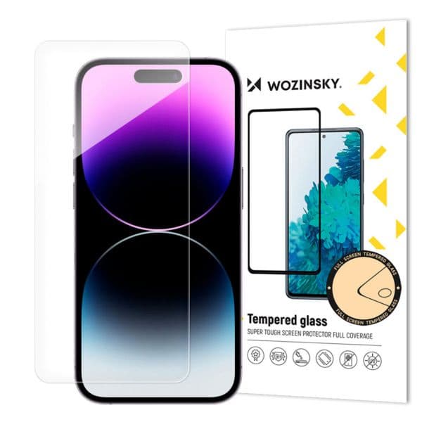 Película Vidro 9H Temperado para iPhone 15 Pro Max Transparente