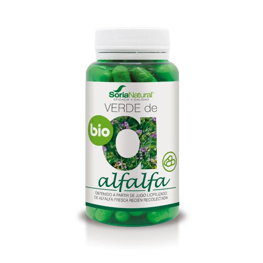 Soria Natural Verde Alfalfa 100 Comprimidos