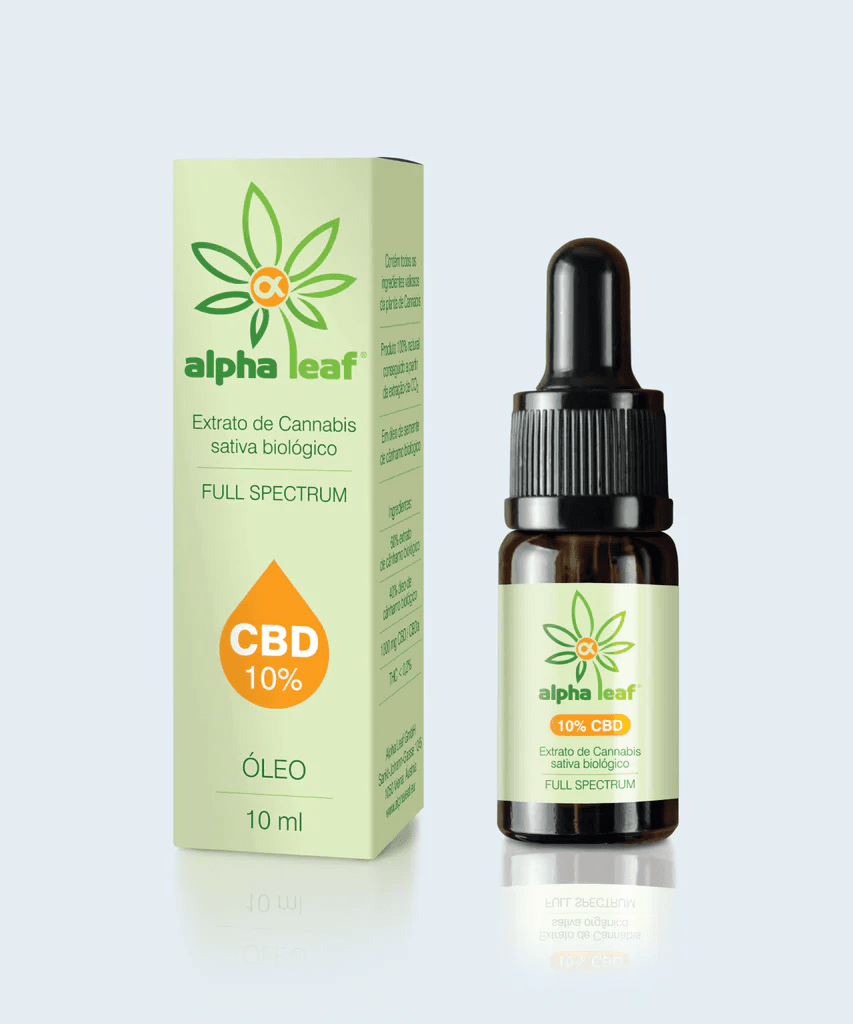 Alpha Leaf Óleo de Espectro Completo 10% 10ml