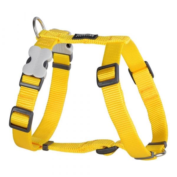 Red Dingo Arnês para Cães Liso Amarelo 37-61 cm / L