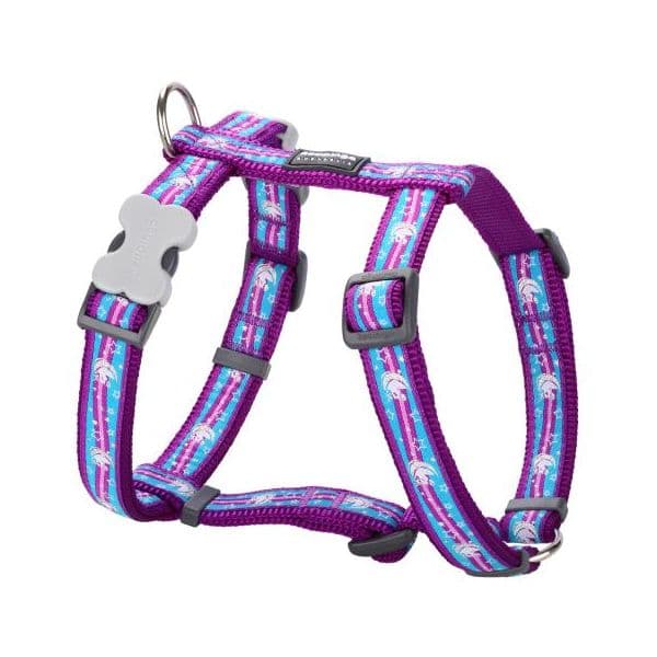 Red Dingo Arnês Design Unicorn Roxo S