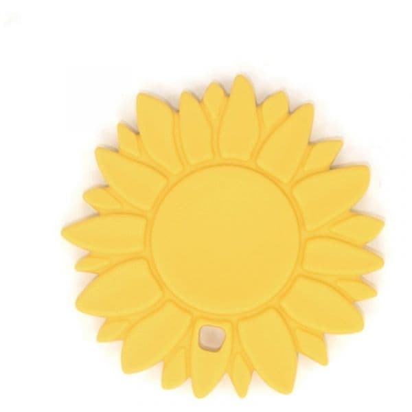 O.B Designs Sunflower Teether Mordedor Lemon 3M+