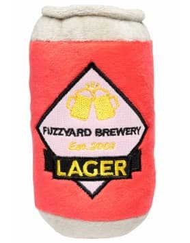 Fuzzyard Brinquedo Cão Peluche Cerveja