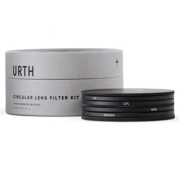 Urth Essential Kit de Filtros Uv, Cpl, ND8 & ND1000 55mm Plus+ - URTHUFKM4PPL55