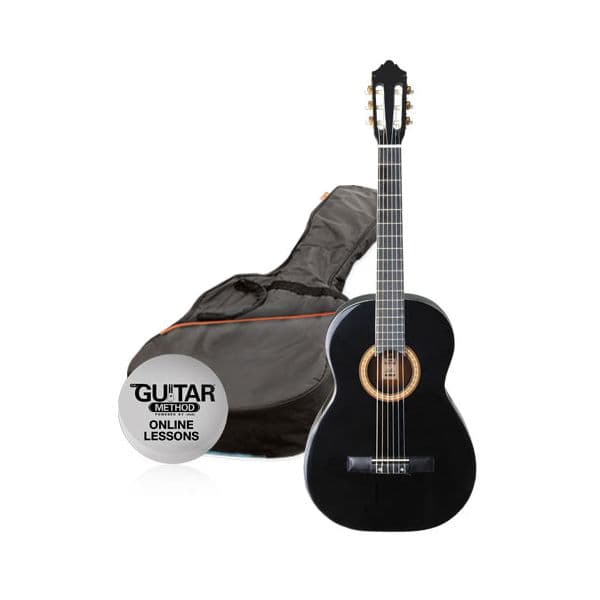 Ashton SPCG34 BK | PRODUCTS | CLASSICAL GUITARS | CLASSICAL GUITAR PACKS SPCG34