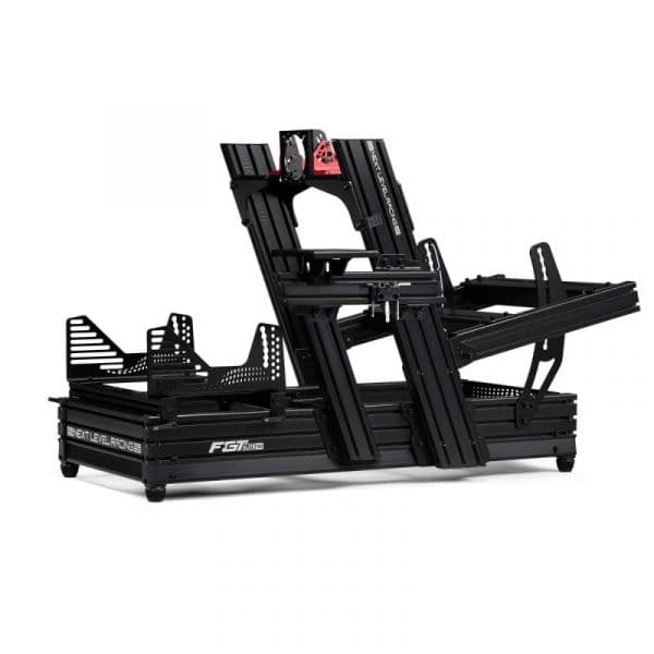 Next Level Racing F-GT Elite 160 Black Edition Cabine Racing de Montagem Frontal e Lateral