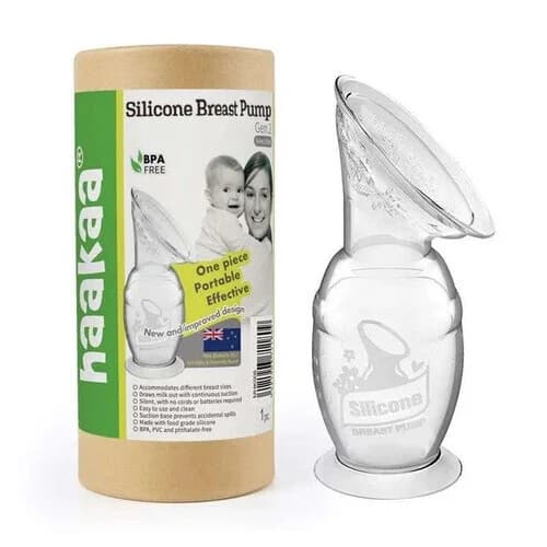Haakaa Bomba Leite Silicone 100ml