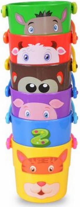Baldes de brinquedo para banho e praia Kaichi