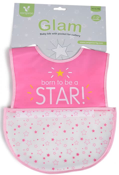 Babete Cangaroo Glam pink