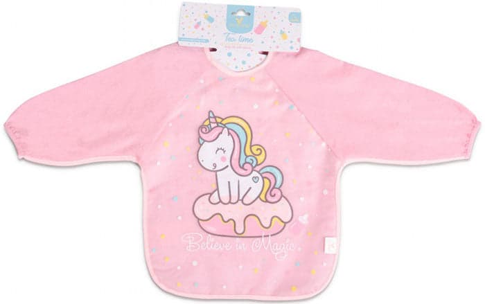 Babete com mangas Cangaroo Tea Time pink