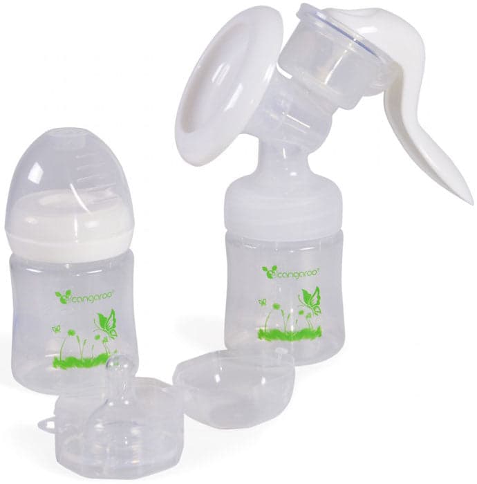 Bomba extratora leite materno manual Cangaroo Delicate