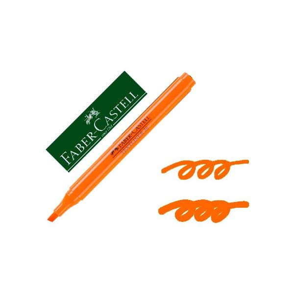 Faber-castell Marcador Faber Fluorescente Textliner 38 Laranja - OFF151873CE