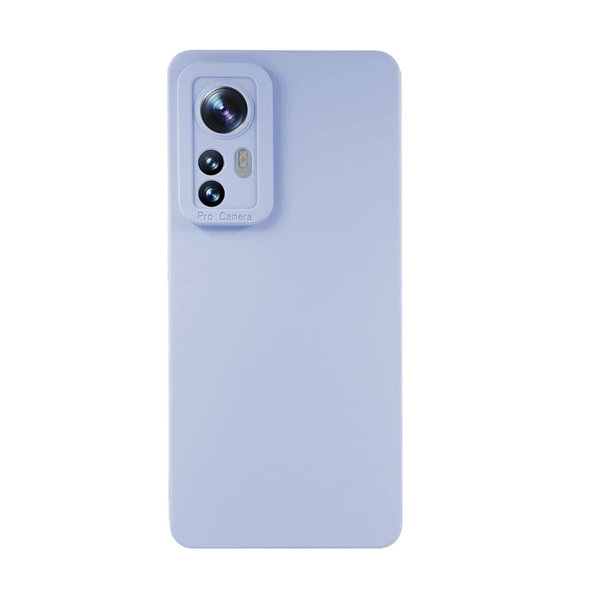Capa Silicone Premium Xiaomi Mi 12/ 12X Lilás