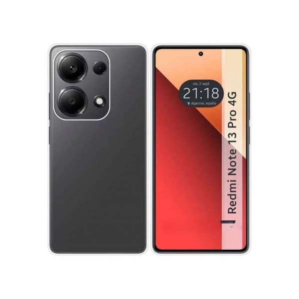 Capa para Xiaomi Redmi Note 13 Pro 4G Silicone Transparente