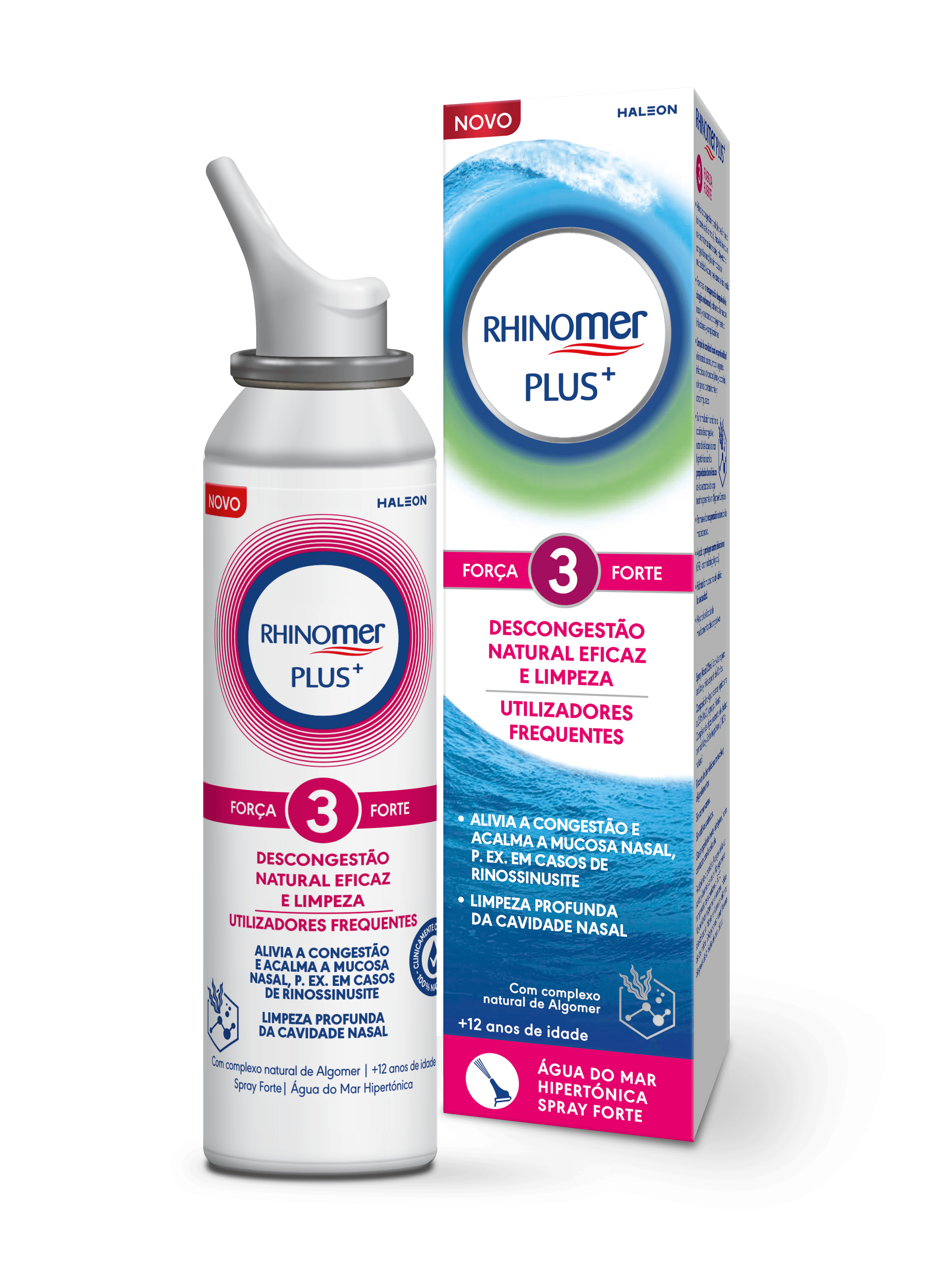 Rhinomer Plus+ Spray Nasal Força 3 - 125ml