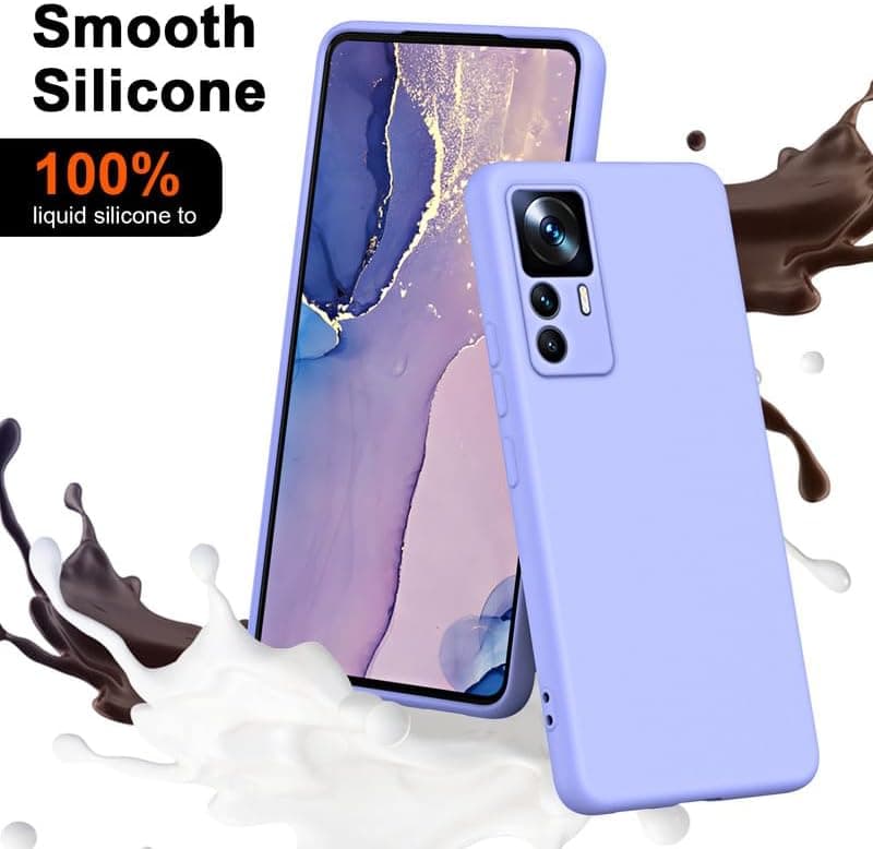 Capa Silicone Liquido Xiaomi Mi 12/ 12X Preto - 78485037