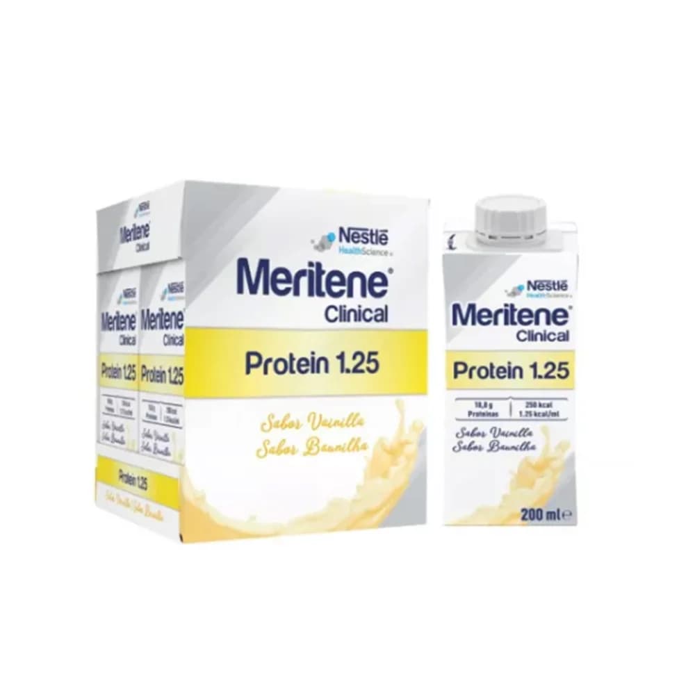 Nestlé Meritene Clinical Protein 1.25 Baunilha 4x200ml
