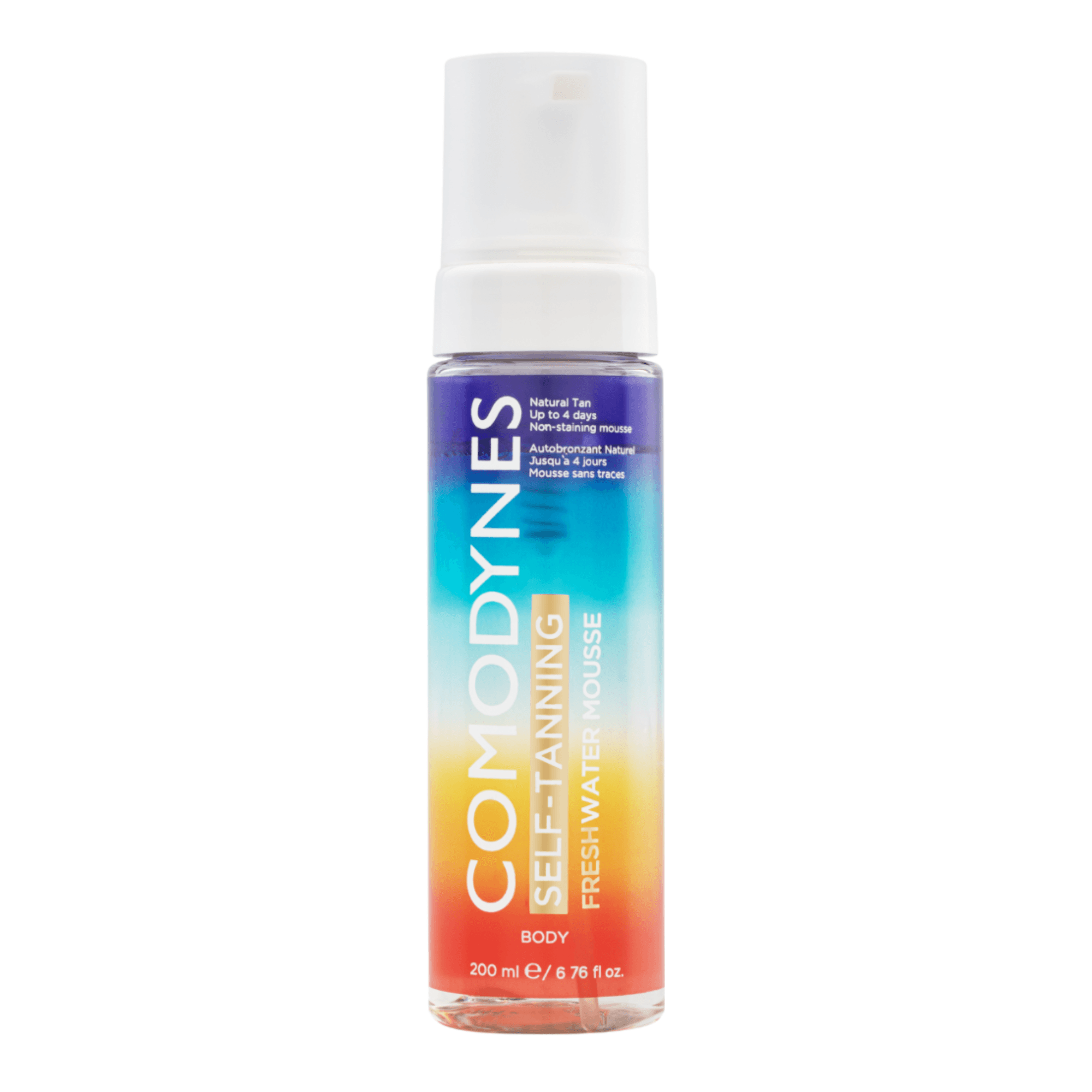 Comodynes Self-Tanning Fresh Water Mousse Autobrozeadora Corporal 200mL