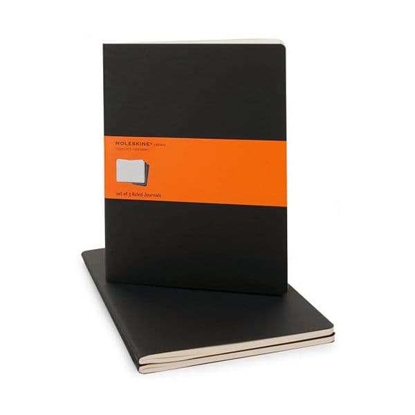 Moleskine Livro de Apontamentos 19x25 cm Pautado 120 Fls - Qp321