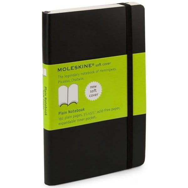 Moleskine Caderno Soft Liso 192 Fls
