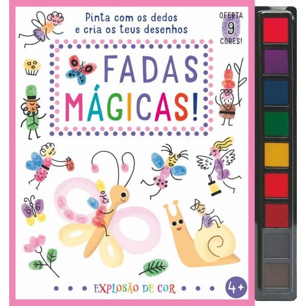 Explosão de Cor: Fadas Mágicas!