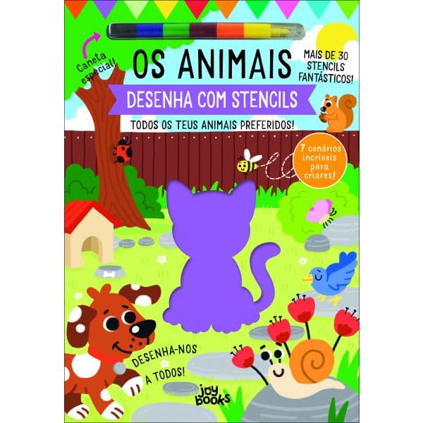Desenha com Stencils: Os Animais