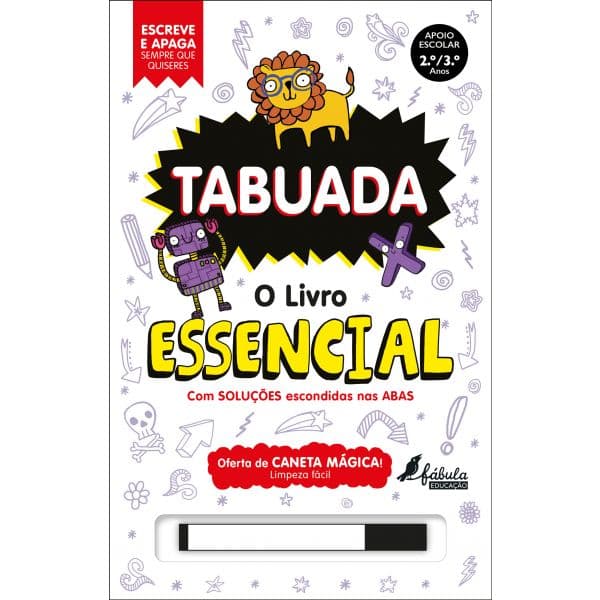 Tabuada: O Livro Essencial - Escreve e Apaga
