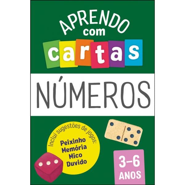Aprendo com Cartas: Números 3-6 Anos