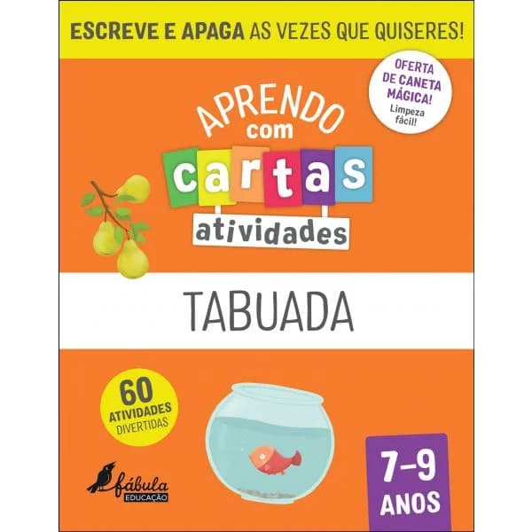 Aprendo com Cartas: Atividades - Tabuada 7-9 Anos