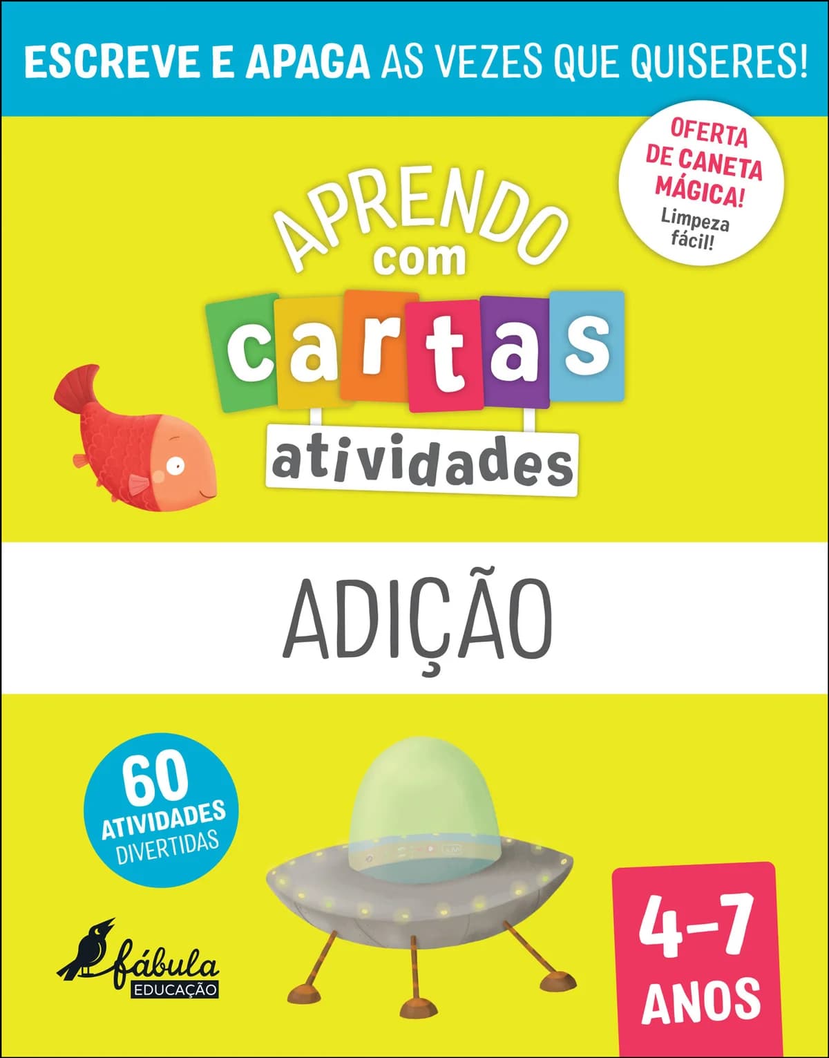 Aprendo com Cartas: Atividades - Adição 4-7 Anos
