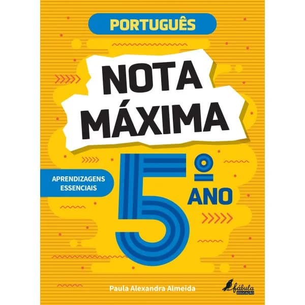 Nota Máxima 5.º Ano: Português