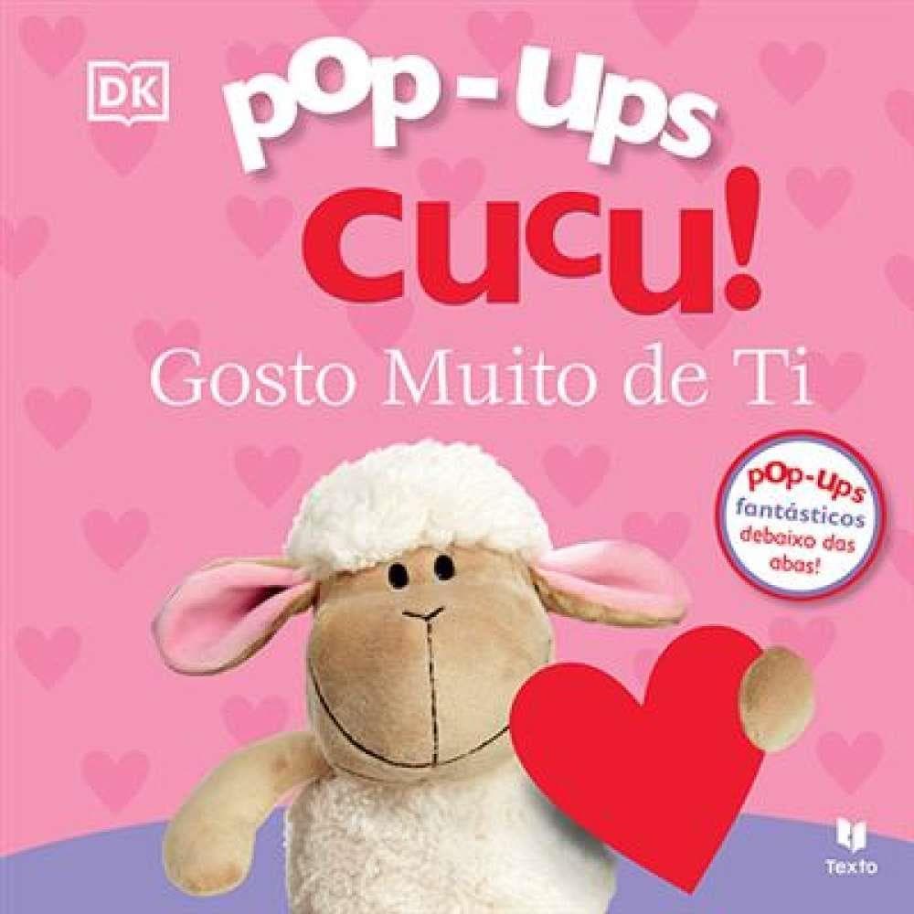 Livro Pop-Ups Cucu! Gosto Muito de Ti