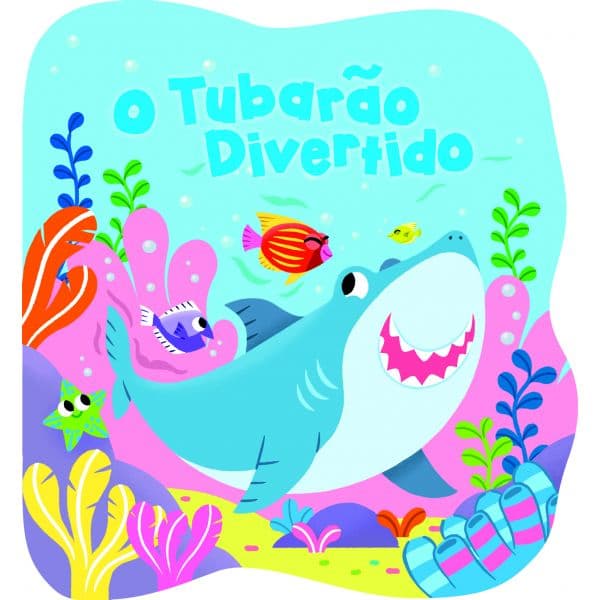 Livro de Banho Mágico: O Tubarão Divertido