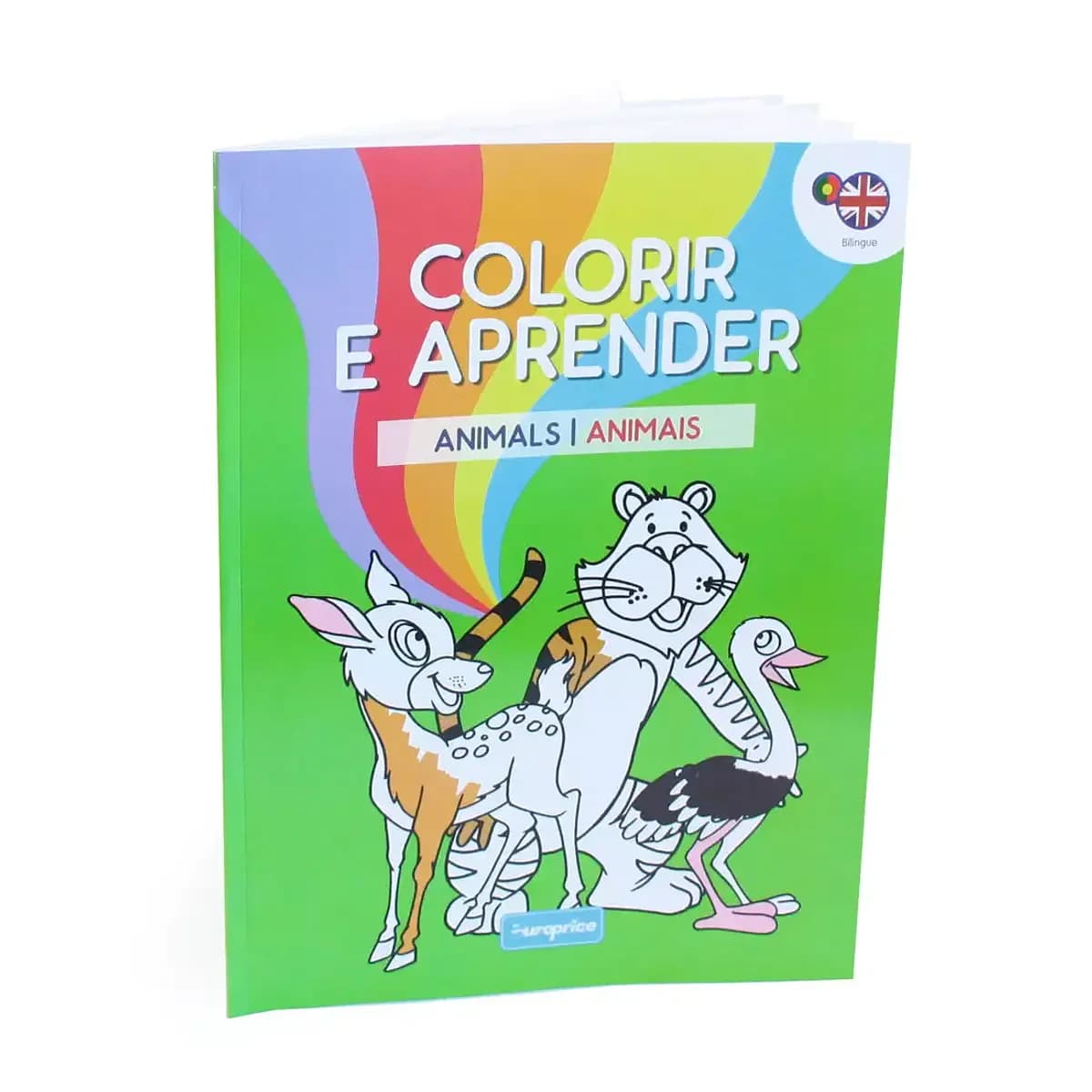 Europrice Colorir e Aprender - Animais - ED2132-A