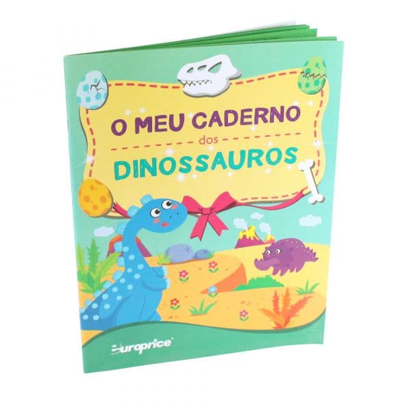 Europrice - o Meu Caderno - Dos Dinossauros - ED2573-C