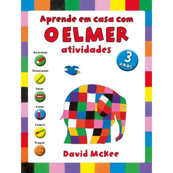 Elmer: Aprende em casa com o Elmer - Atividades para 3 anos