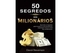 livro 50 segredos dos milionários - bolso