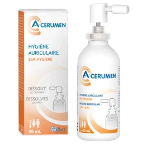 A-Cerumen Spray Higiene dos Ouvidos 40ml
