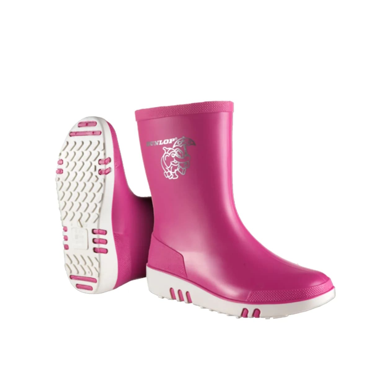 Dunlop Galochas Mini Pink Boots 28