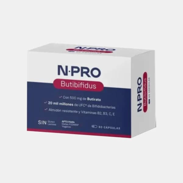 NPro Butibifidusbiota 60 Cápsulas