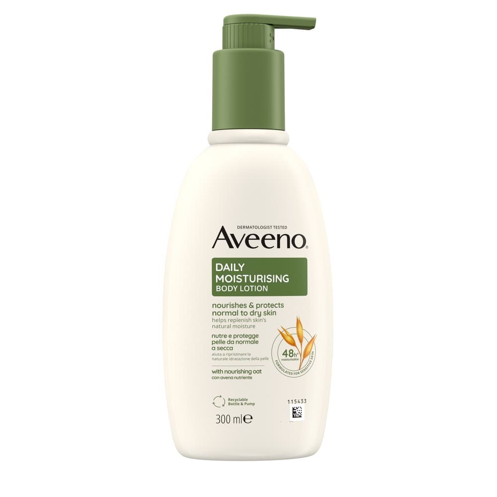 Aveeno Moisturising Loção Corporal Hidratante 300 mL