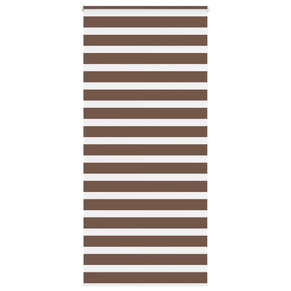 vidaXL Cortina de zebra 110x200 cm largura do tecido 105,9cm poliéster