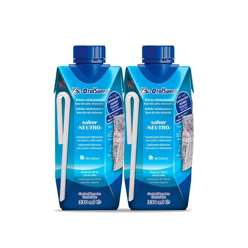 Bi-OralSuero Solução Oral Neutro 2x330ml