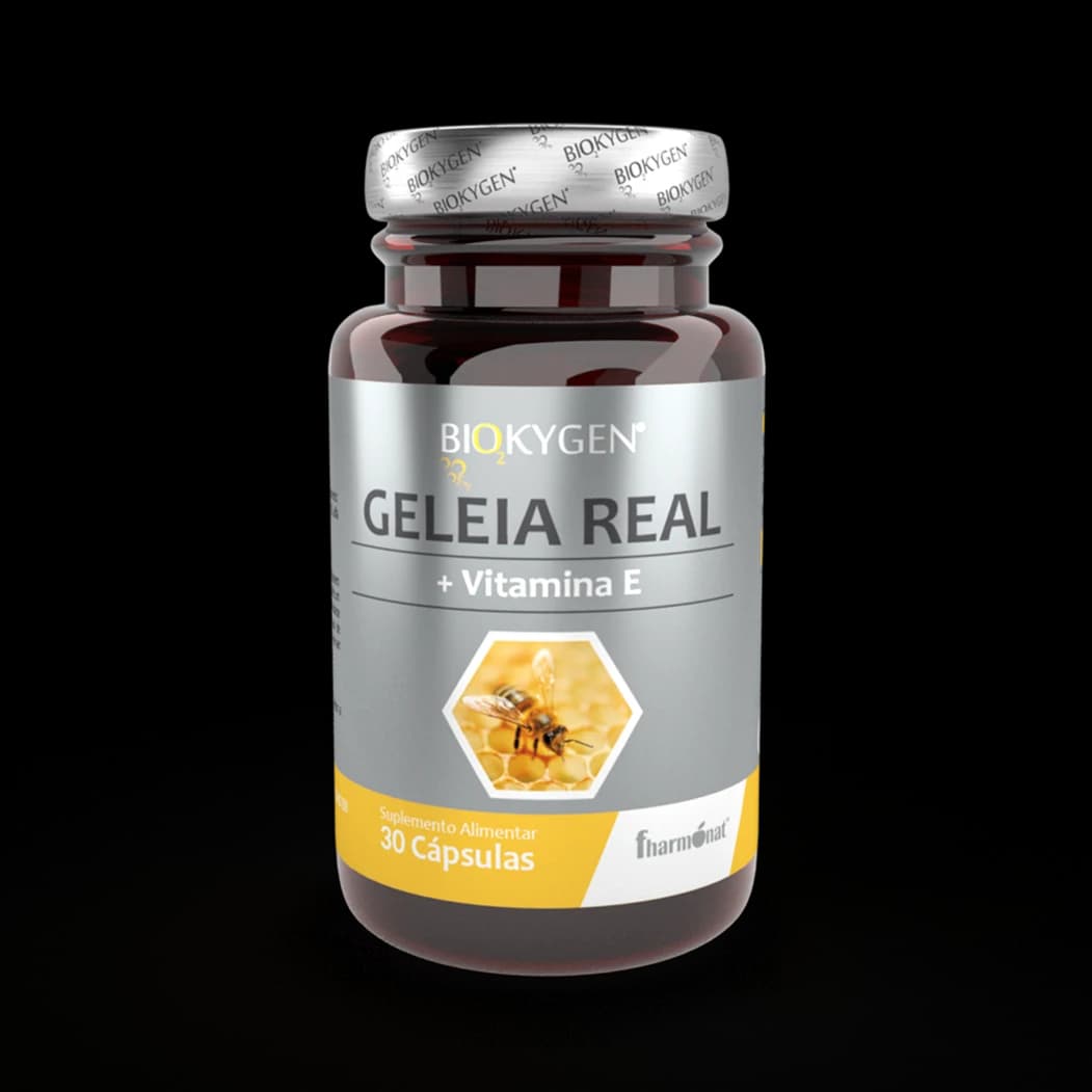 Fharmonat Biokygen Geleia Real 30 Cápsulas