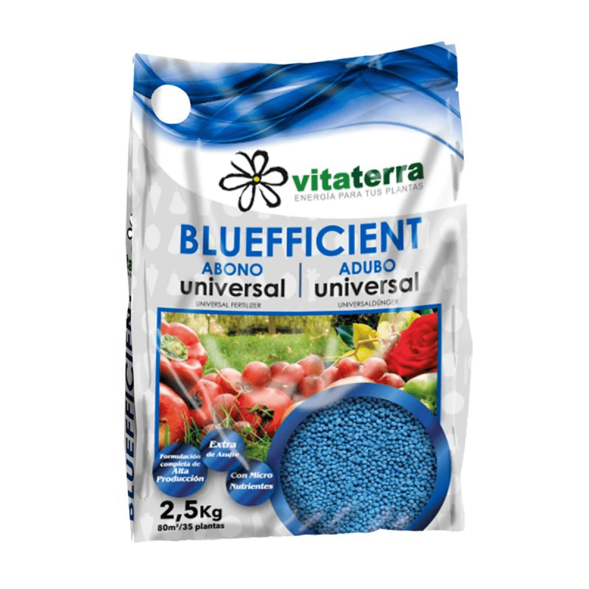 Vitaterra Adubo Universal Granulado Bluefficient 2.5kgs