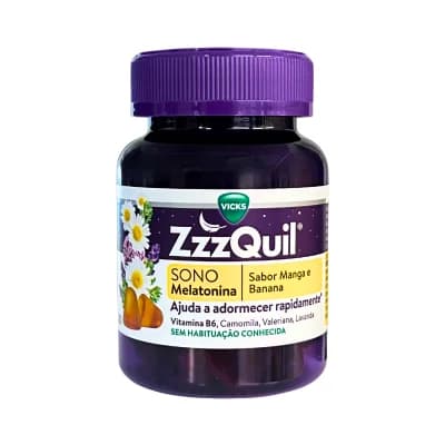 Vicks Zzzquil Sono Manga/Banana 30 Gomas