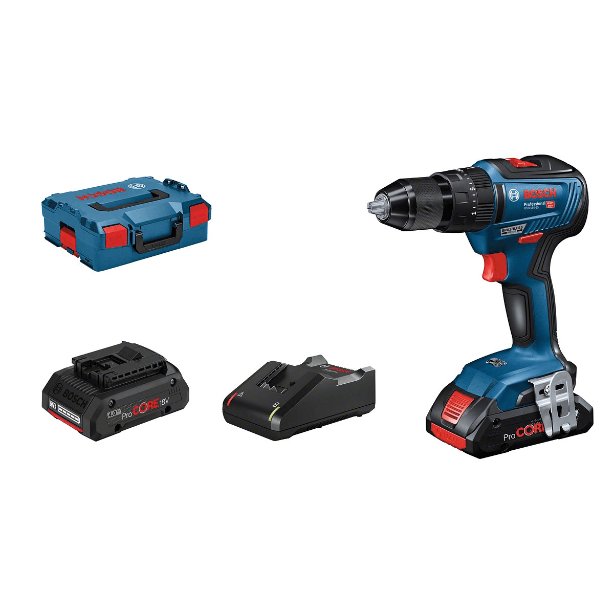 Bosch Martelo Perfurador Gsb 18v-55